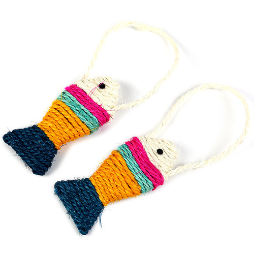 Factory direct supply of cat toys, sisal ball cat toy set, mouse and cat toys, pet supplies