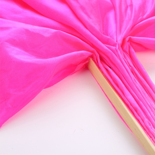 Manufacturer wholesale double-sided silk fan twisted yangko dance fan square dance props adult fan one piece drop shipping