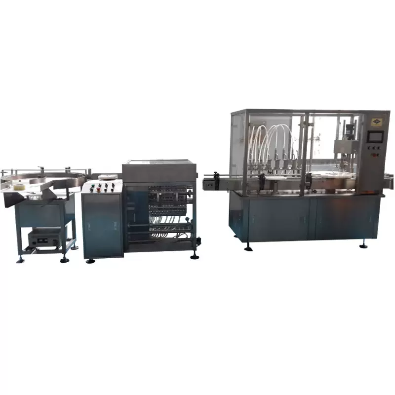 灌装旋盖喷码贴标生产线 辣椒酱灌装生产线 贴标机生产设备厂家