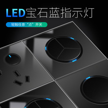 �Ƶ��_�P���������׎�LED�����ú�86��������ӢʽӢ������wifi