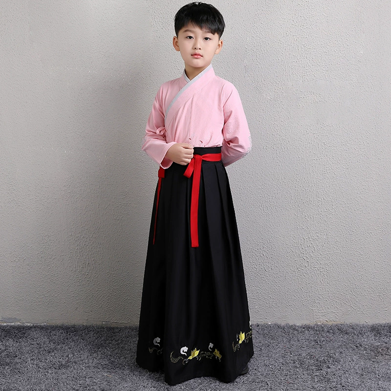 Детский костюм Тан Новогодние костюмы для мальчиков в китайском стиле Детские новогодние костюмы Китайская одежда Костюм для мальчиков