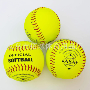 Supply 12 -inc -int -Quality Fluorescent Yellow Pu Surface Layer Cor.47, 375 фунтов PU Ball Core Softball