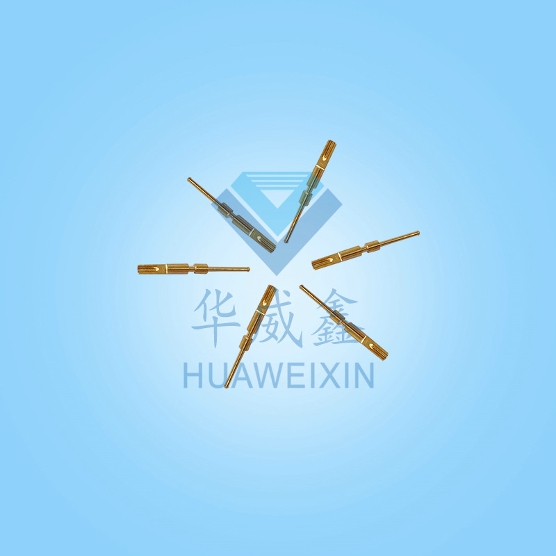 厂家供应精密导电弹簧探针 电子弹簧探针 手机天线铜探针
