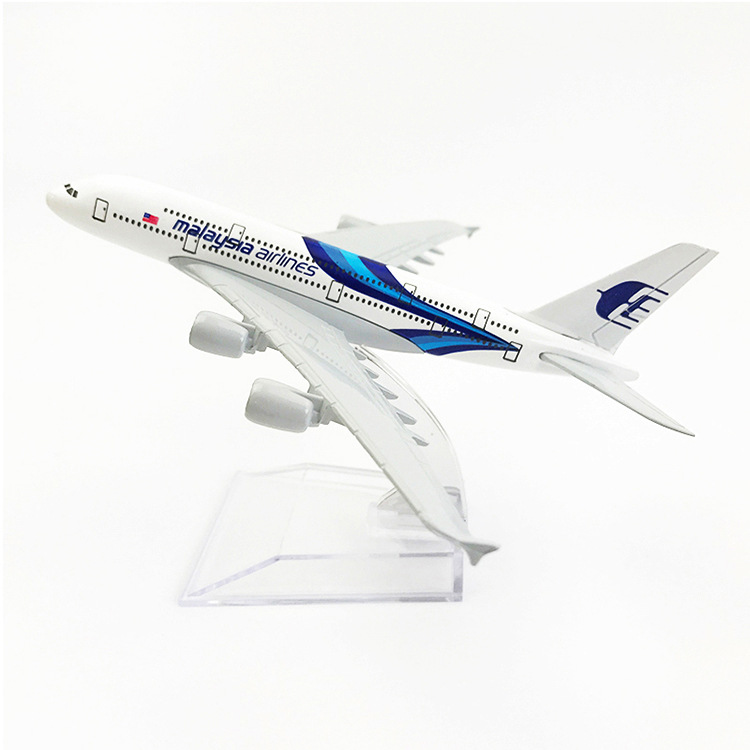 1:400 aviones de aviación civil modelo de aleación internacional Airbus modelo de avión de simulación oficina modelo de avión adornos