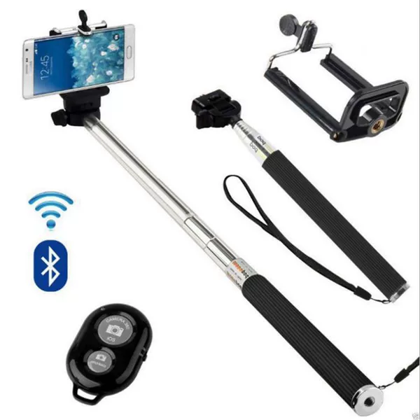 Selfie stick + U-shaped clip + Selfie