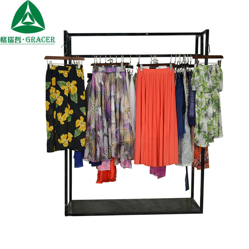 2019春夏款A字裙高腰显瘦大码雪纺大摆半身裙女舞蹈中长裙按斤卖