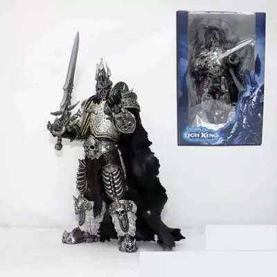 Yitong Anime Warcraft Alsace Death Knight 7-inch Lich King Color Boxed