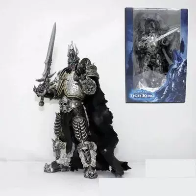 Yitong Anime Warcraft Alsace Death Knight 7-inch Lich King Color Boxed