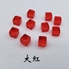 Acrylic glossy transparent square accessory, beads, decorations