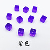 Specification 8mm/10mm blank dice color light surface dice blank square transparent dice game color