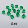 Specification 8mm/10mm blank dice color light surface dice blank square transparent dice game color