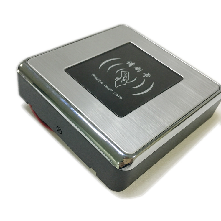 86不锈钢面板明装款脱机发卡门禁一体机|门禁读卡器防水防复制