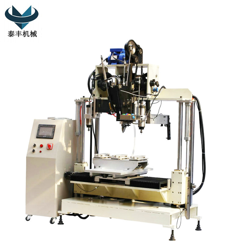 鑫泰丰供应二轴三头钻植一体机  FJL-130MD2-SF2A3H植毛机厂家