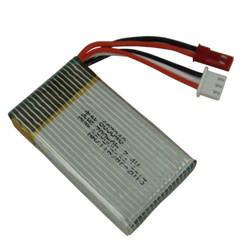 7.4V 700mAh Lithium Battery X600 X601H Six-Axis Drone Remote Control High Power 603048