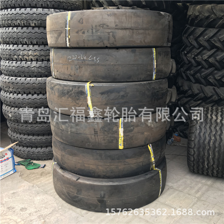 12.00-20 1200-20 光面矿用井下铲运机轮胎 L-5S