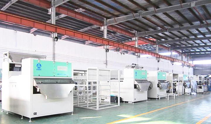 新款智能安晶龙辣椒色选机，双层履带色选机，分选各种辣椒