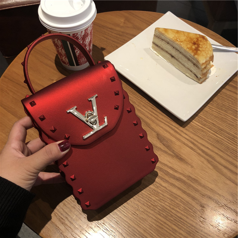 2019 new jelly bag PVC mobile phone bag chain bar MINI SQUARE bag small bag zero wallet single shoulder slant span bag