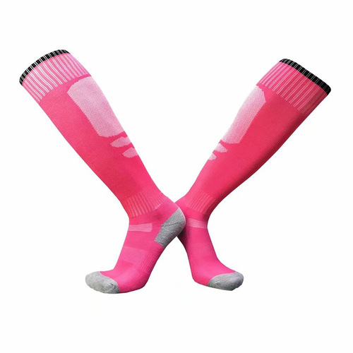 Direct Manufacturer Sales Children's Soccer Socks with Thick Terry Sole Long Socks Adult Sports Plain Color Socks for Men and Women Training Socks