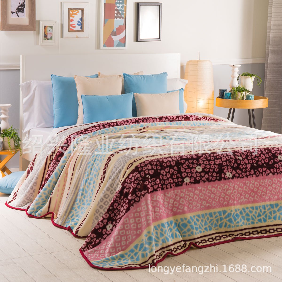 Textile flannel duvet