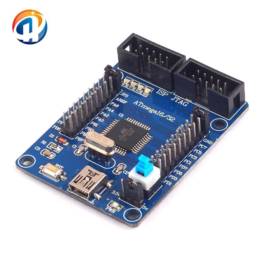 AVR开发板 ATmega16 开发板 学习板  小系统核心板