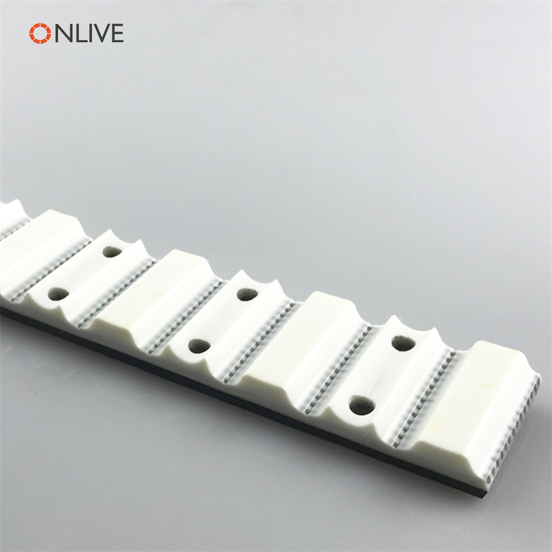 ONLIVEPU沉孔磨齿加胶等特殊加工来图可定食品机械适配输送带皮带