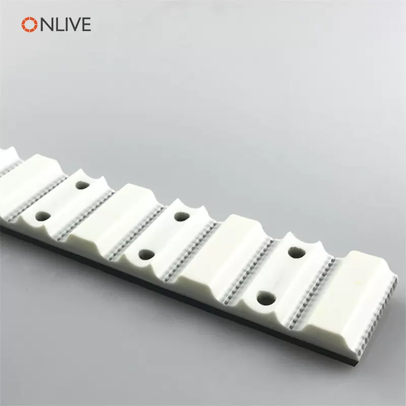 ONLIVEPU沉孔磨齿加胶等特殊加工产品来图可定食品机械适配输送带