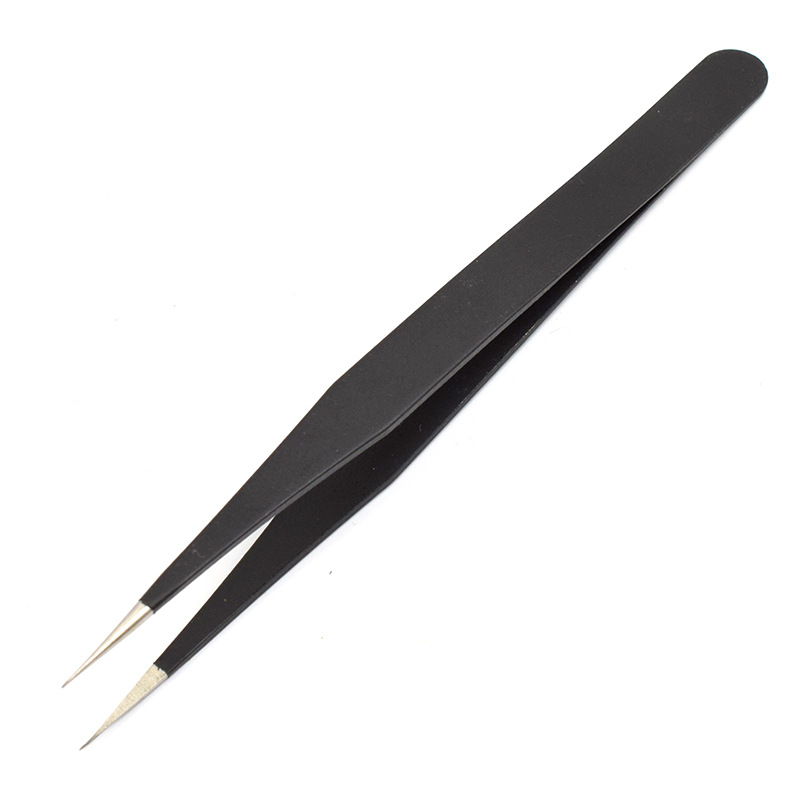 Pinzas antiestáticas pinzas de ESD-11ESD-12 ESD-15 de exportación de espesor 1,5mm pinzas de acero inoxidable a granel image 8
