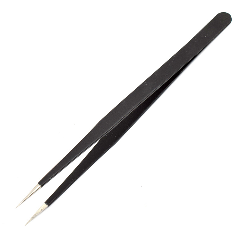 Pinzas antiestáticas pinzas de ESD-11ESD-12 ESD-15 de exportación de espesor 1,5mm pinzas de acero inoxidable a granel image 7