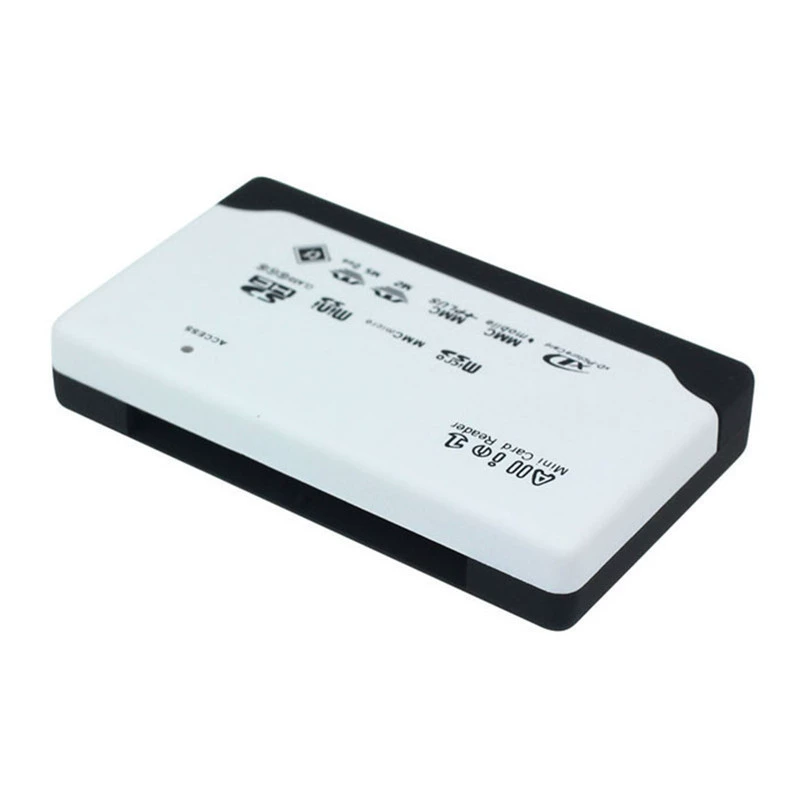 Spot USB2.0 card reader multi -pair high -speed mobile phone memory card TF/CF six -in -one password box reader