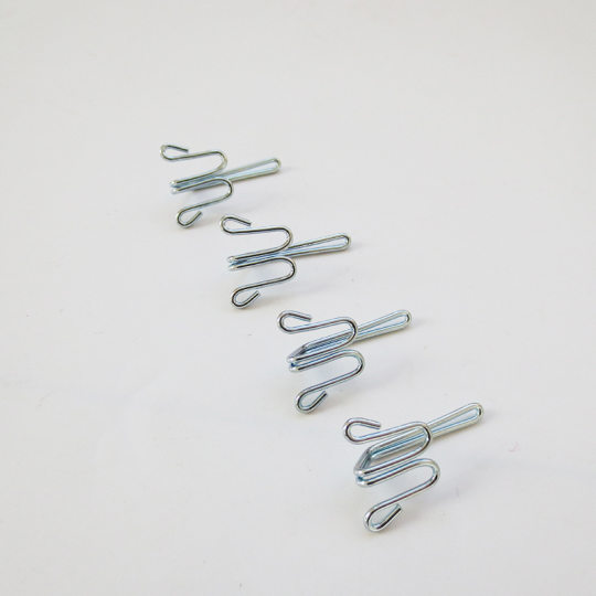 Botou Yongchuang Spring Manufacturing Co., Ltd. Curtain Hook Double Wire Hook Curtain Hook Metal Hook Iron Hook
