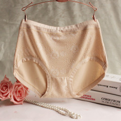 Women's Large Size Underwear Women's Jacquard Breathable Mid-Rise Underwear Briefs Underwear Women's Wholesale