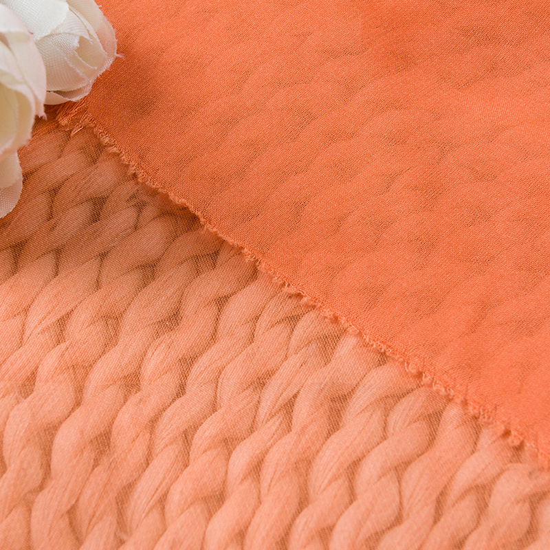 30D高捻雪纺 连衣裙面料纺织涤纶服装内衬布料 厂家直销纺织批发