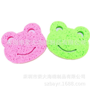 The manufacturer supplies natural wood pulp cotton sponges for cleaning kitchen dishwashing sponges that absorb water and are easy to clean and remove oil.