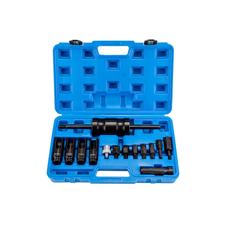 14件套柴油喷油嘴拆卸器喷油嘴拉马引擎修复工具汽修汽保拉马工具