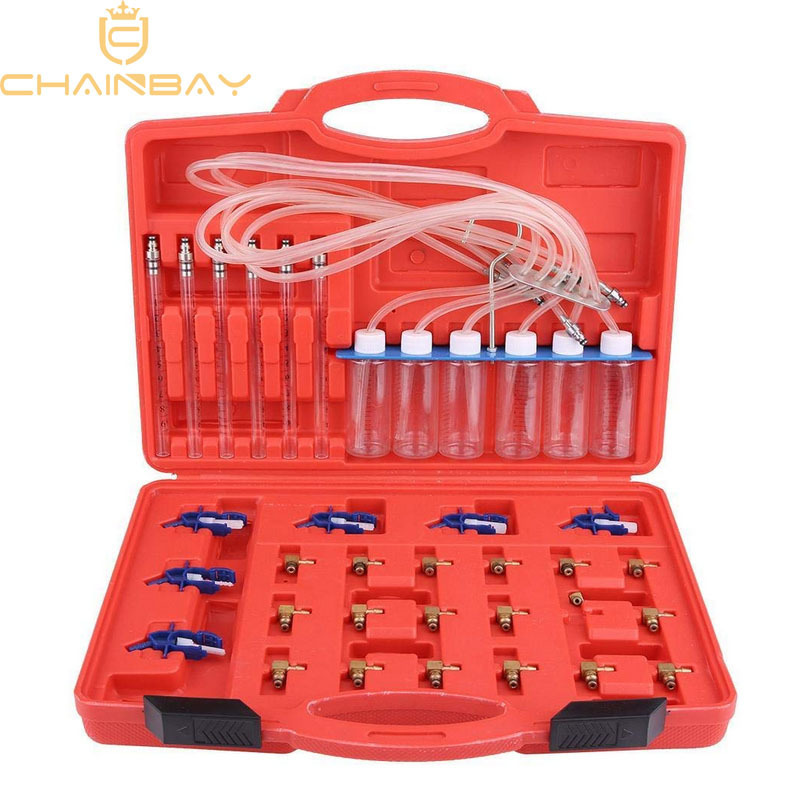 Herramienta de detección de inyectores de combustible diesel, medidor de flujo, herramienta de detección de flujo de combustible, herramienta de mantenimiento de automóviles