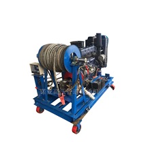 小区物业小型便携式管道疏通机500mm以下污水高压清洗机