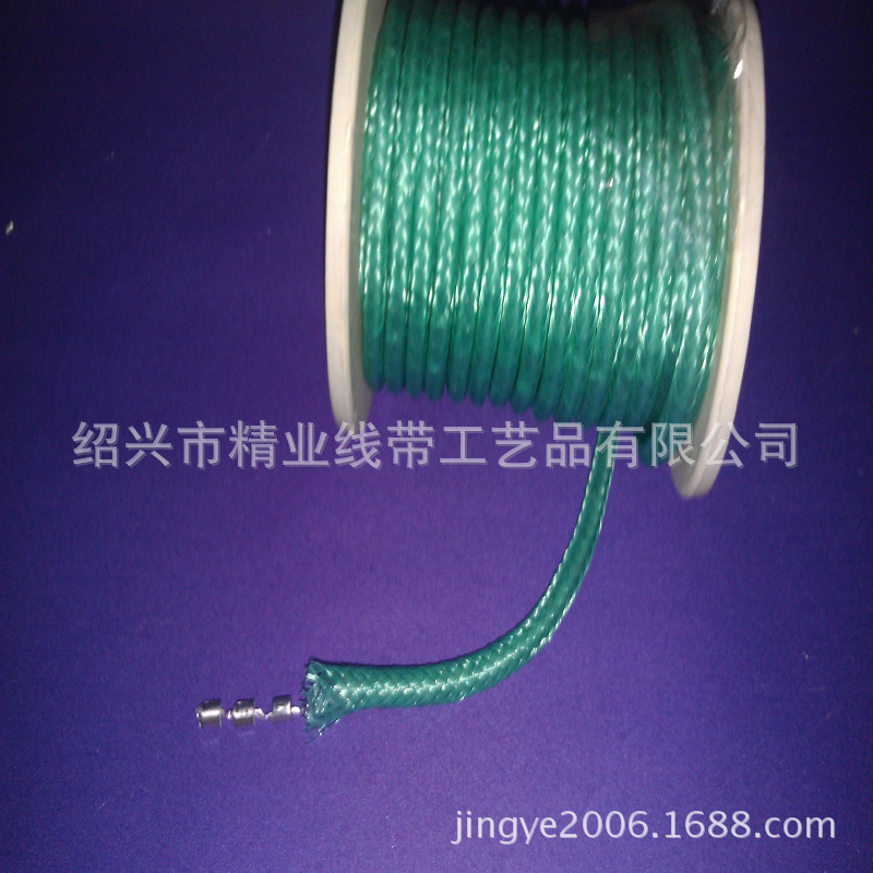 PE编织铅绳  海洋网箱绳 80克  捕鱼网配重铅线 防海水浸泡腐蚀