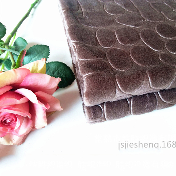 新品立体压花绒毯，双面3D压花法兰绒水貂绒毛毯 面料