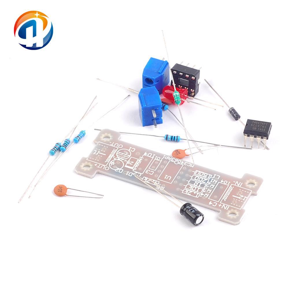 电源模块 升压模块 5V升12V 升压板 MC34063模块 DIY电子制作套件