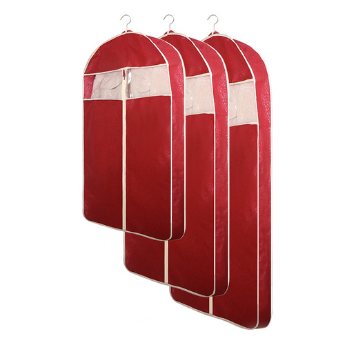 Patented down jacket cotton coat three-dimensional large clothing dust cover set storage dust bag hanging transparent household