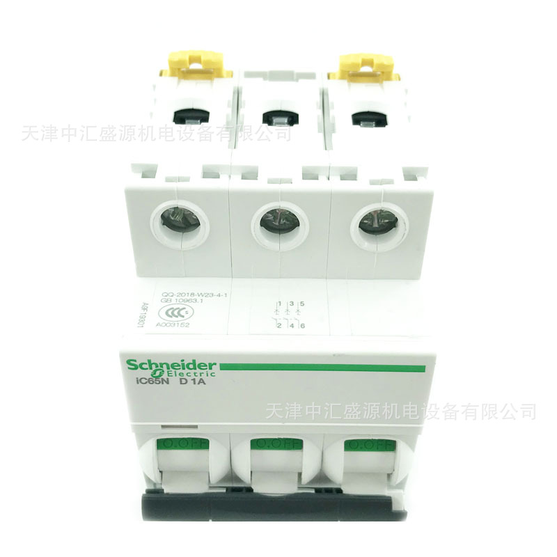 IC65微型断路器A9F19301空气开关IC65N 3P D1A空气开关代理