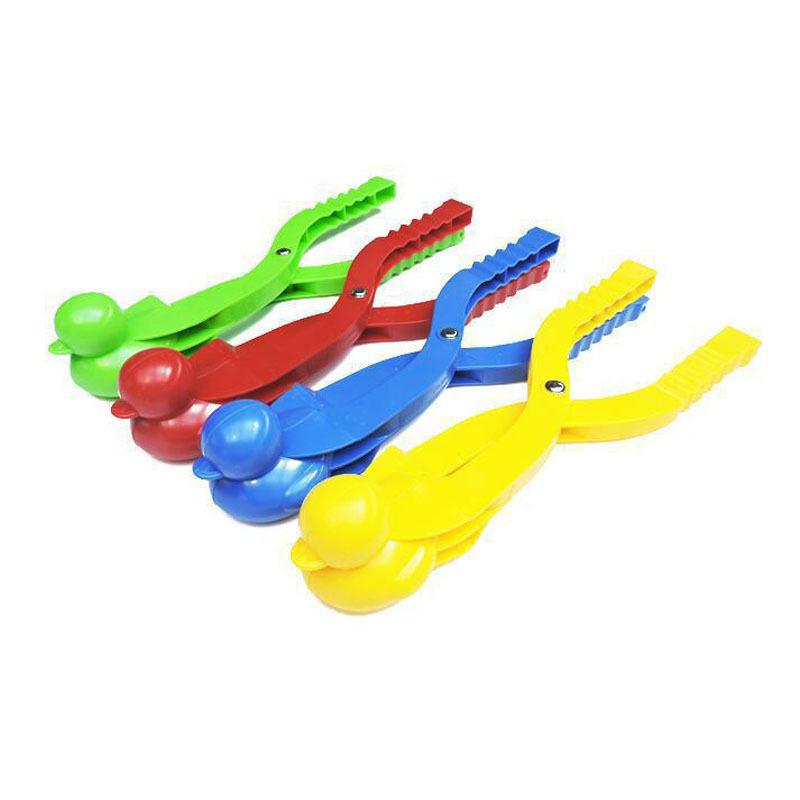 Winter Hot Selling Children's Outdoor Snow Ball Clip Snowball Fight Tool Duck Snowball Sand Ball Clip