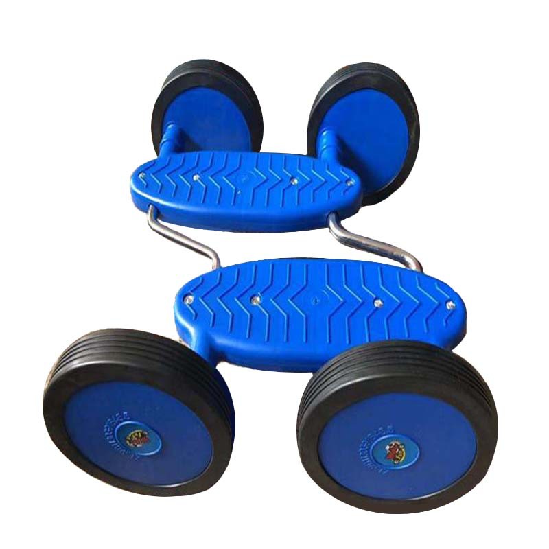 Children's four-wheel balance bike, sensory integration training equipment for kindergartens, handlebar-less four-wheel balance bike