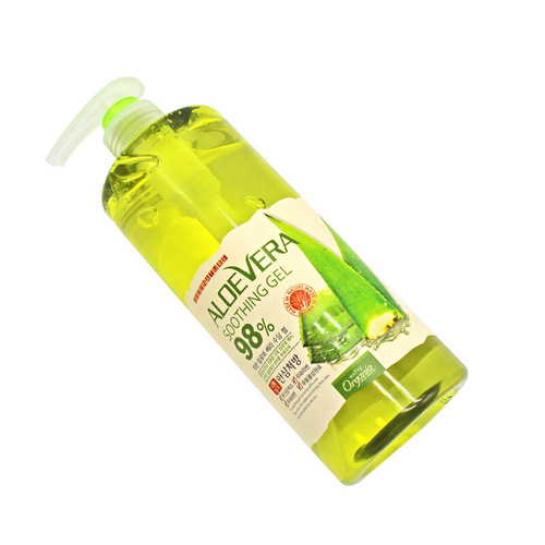 Korean original imported aloe vera gel 400g unisex aloe vera moisturizing repair hydrating whitening gel lotion