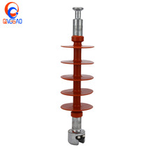 硅胶 棒形 复合柱式绝缘子 户外悬式绝缘子15KV 高压硅橡胶绝缘子