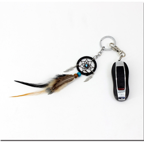 New Keychain Decorative Dreamcatcher Small Pendant Wall Decor Simple Modern Bag Packaging Ornament Hand-woven