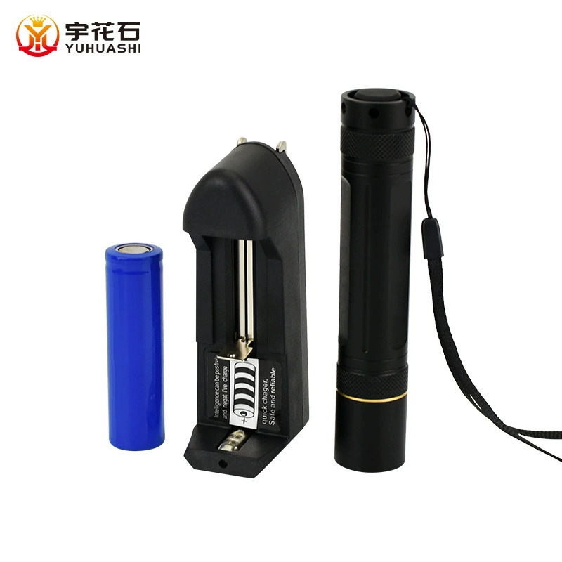 Светодиодный фиолетовый фонарик uv365nm фиолетовый свет коллекция монет идентификация Ультрафиолетовый флуоресцентный фонарик обнаружения агента