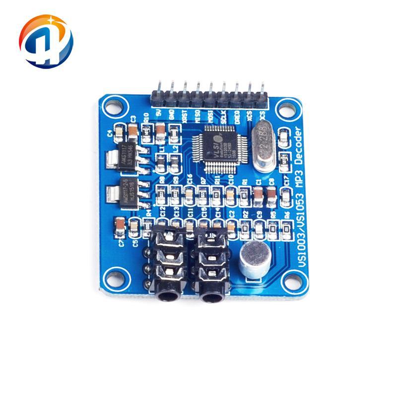 VS1003B MP3 decoding module microphone head STM32 single chip microcomputer development board accessories send a full set of materials