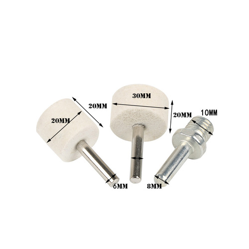 Cross-border manufacturer wholesale 8-piece set car glass polishing wool wheel, polishing powder, glass polishing set