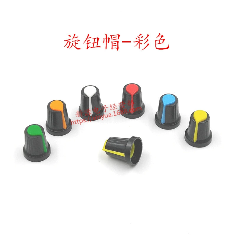 Wh148 potentiometer knob switch hats Taoxin button plum stalk knober AG2 inner diameter 6mm